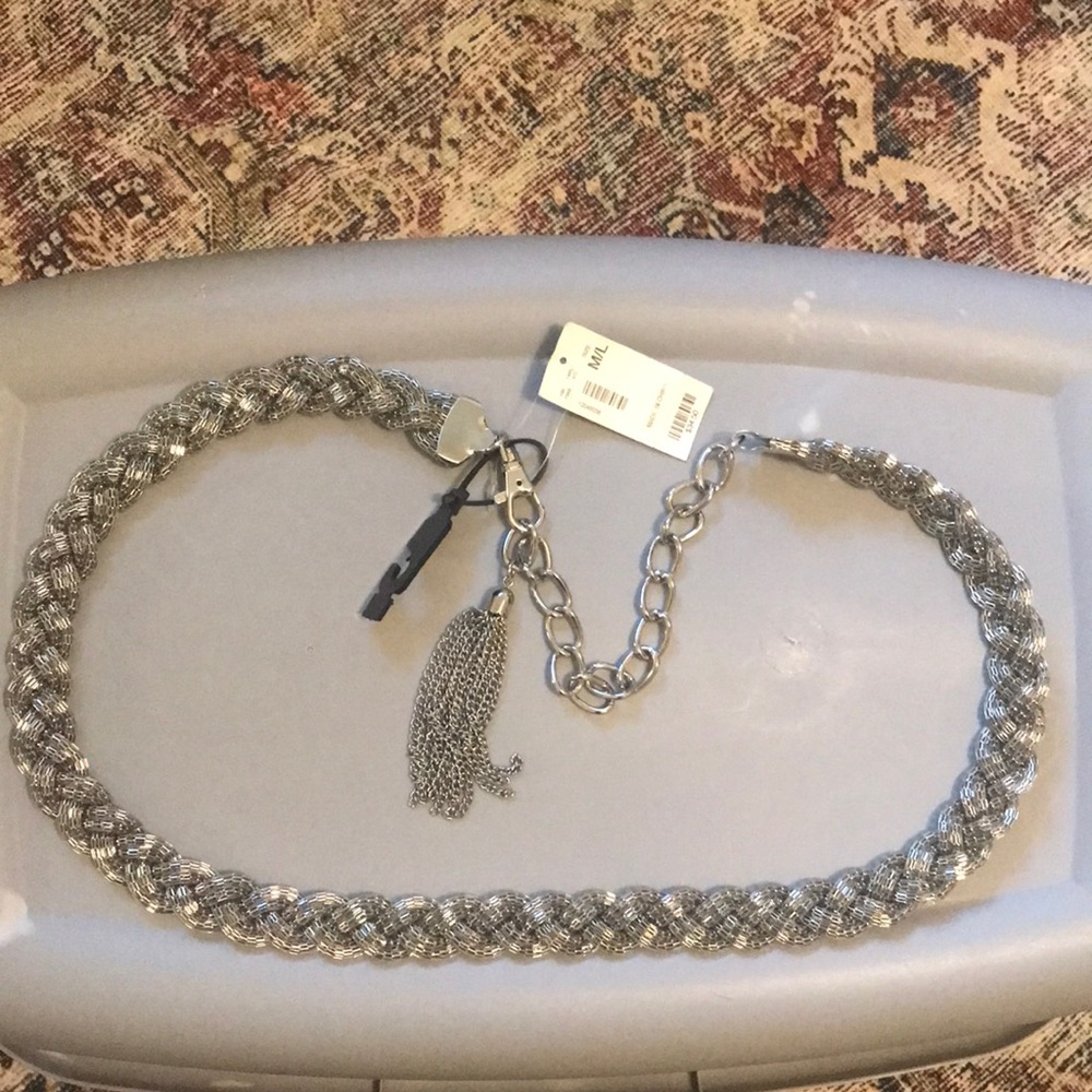 Silver Chainlink Belt M/L